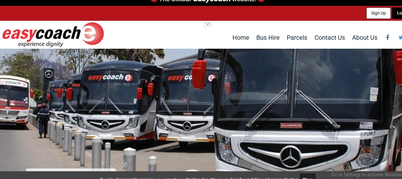 easy coach online booking