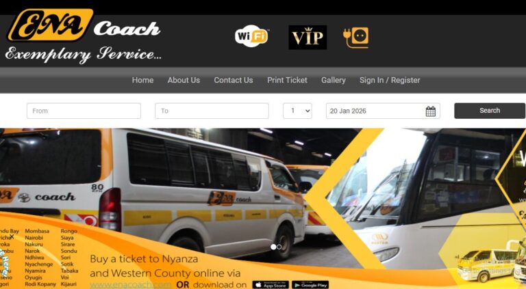 ena coach online booking