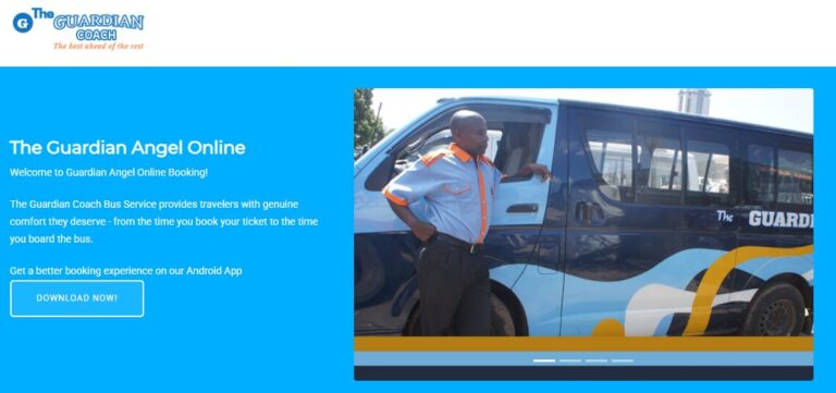 Guardian Angel Online Booking 2026