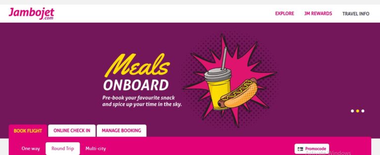 jambo jet booking