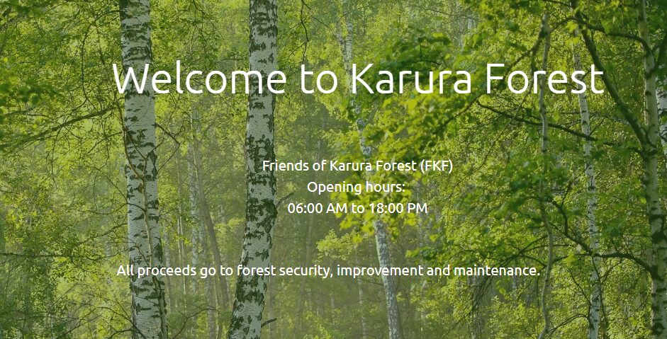 karura forest entrance fee