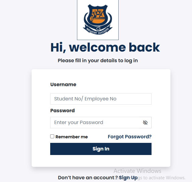 kisumu national polytechnic student portal
