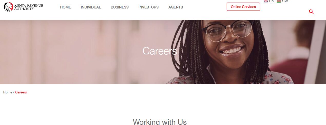 kra career portal