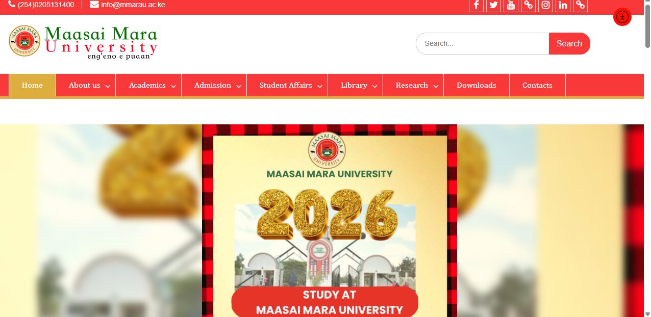 maasai mara university student portal