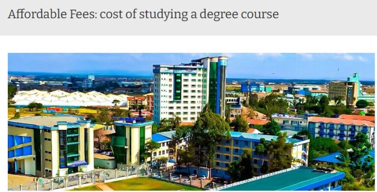 mount kenya university fees structure