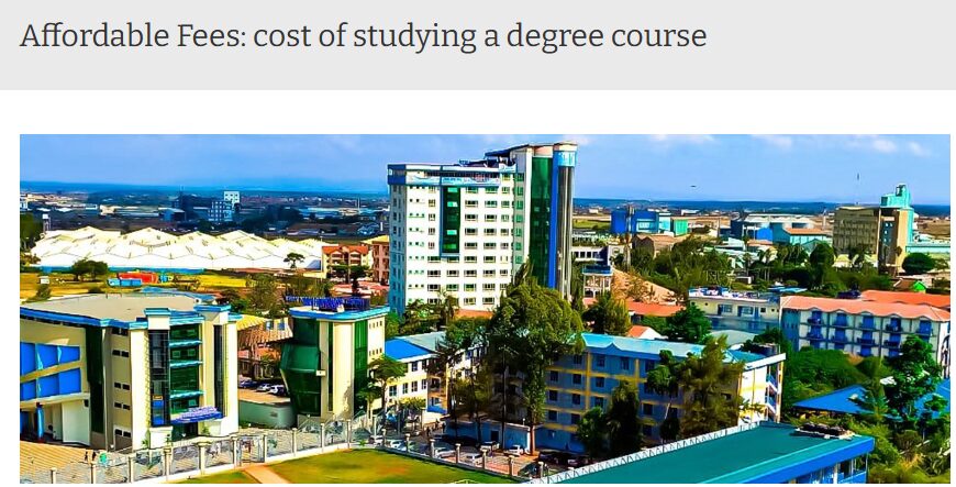 mount kenya university fees structure