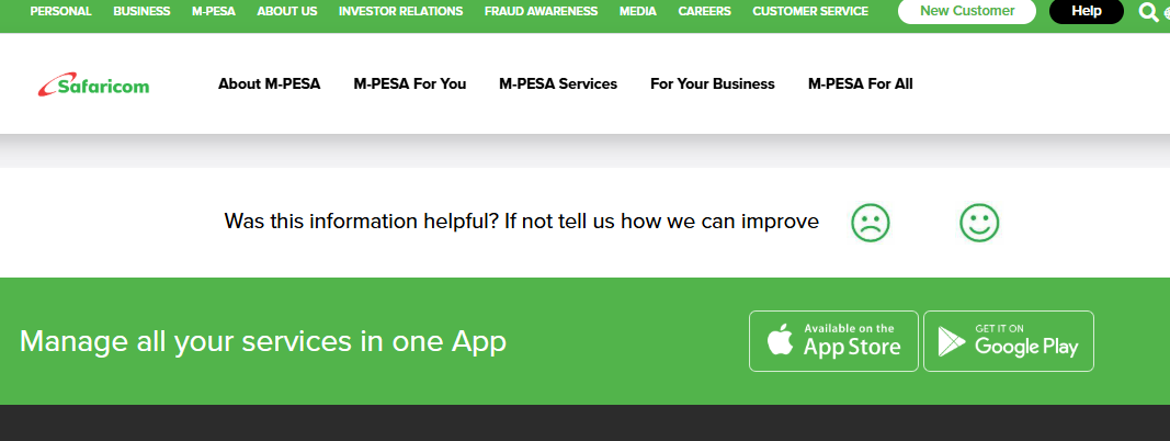 m-pesa charges