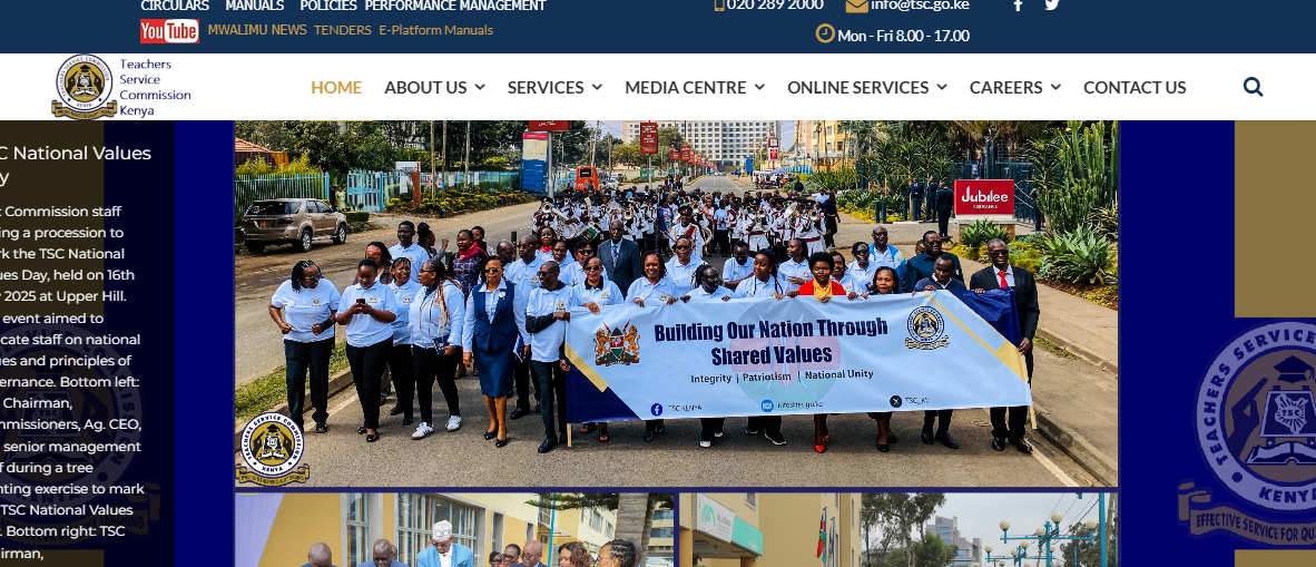 tsc registration status