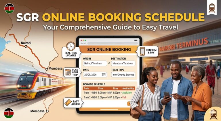 SGR online booking Schedule